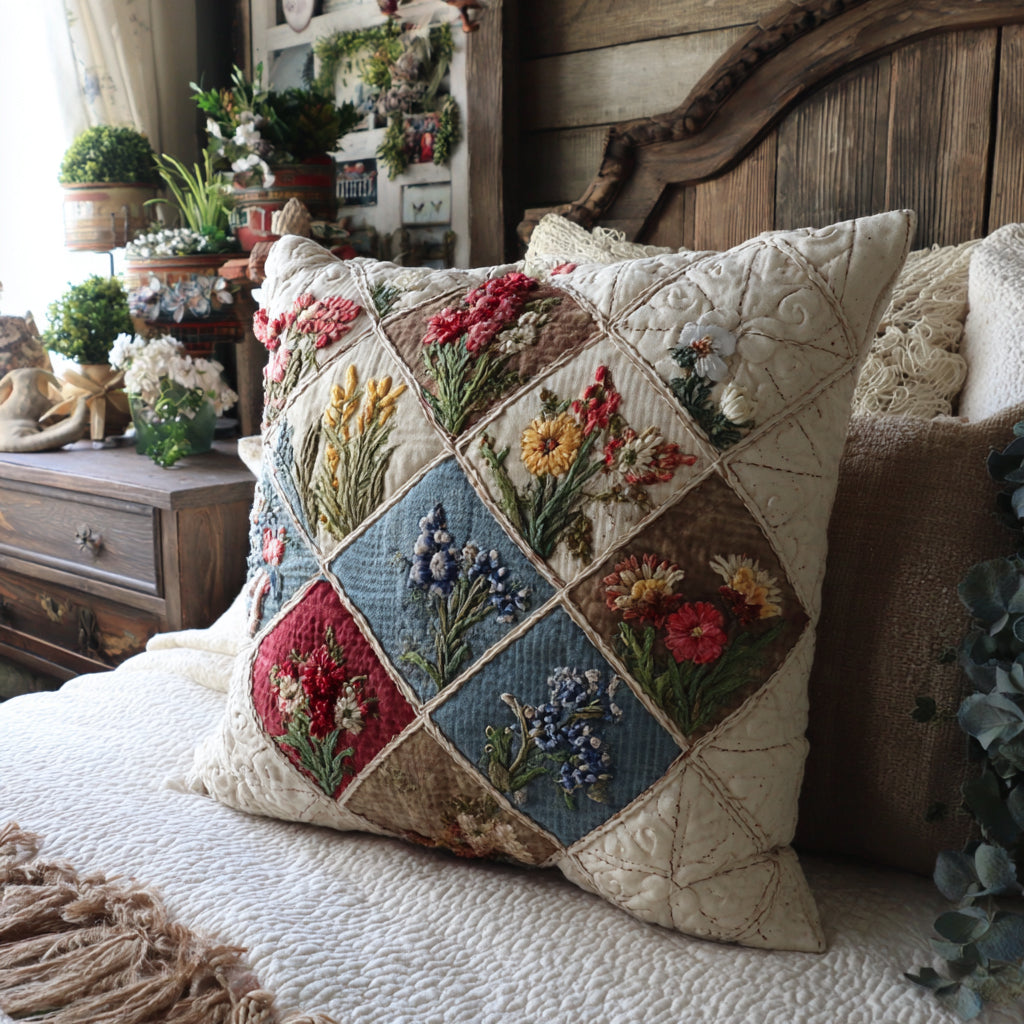 Bloom Path Quilted Pillow Case NCU0DV8684