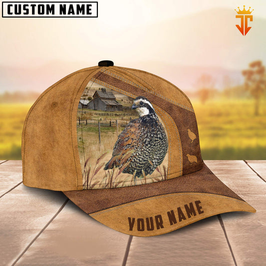 Uni Custom Name Bob White Quail Cattle Cap