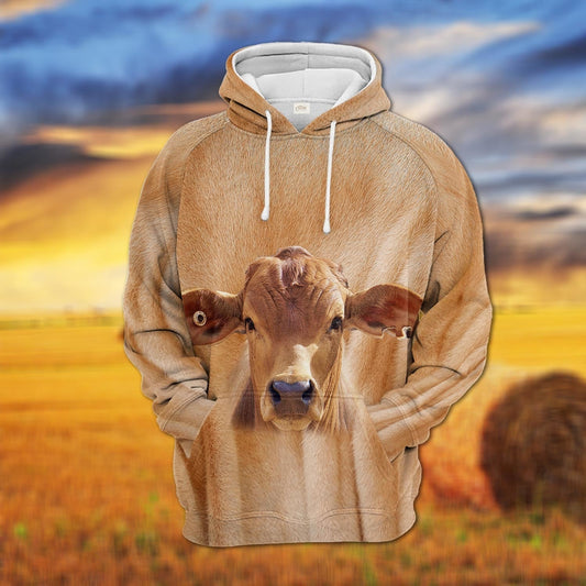 Brahman 3D All Over Printed Hoodie