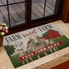 UniJames Farm Sweet Farm Doormat (12 Cattle Breeds)