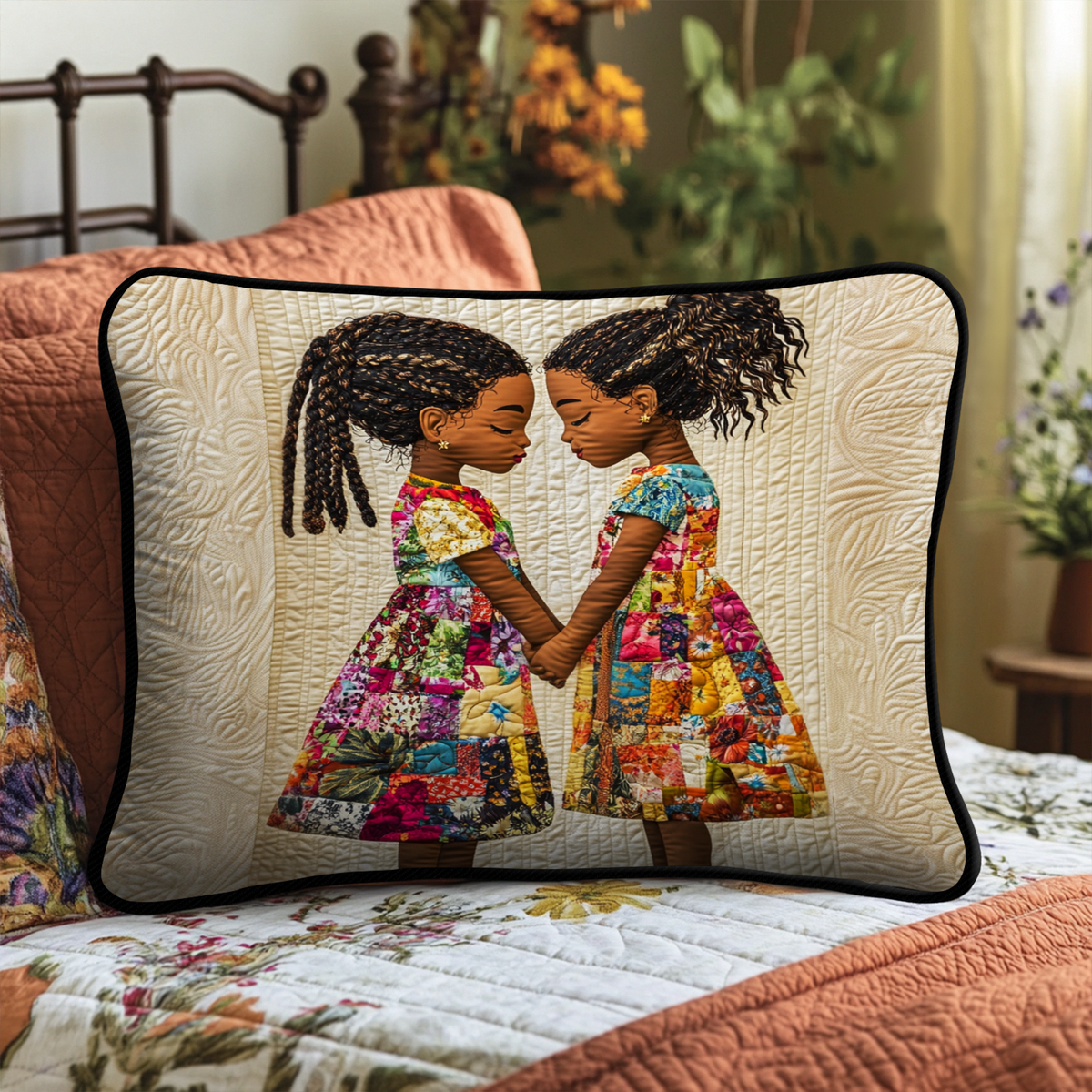 Braided Souls Quilted Bedding Pillow Case NCU0NT8043