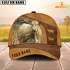 Uni Custom Name Farm British Blond Cow Cap