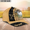 Uni Custom Name British white park Cattle Farmhouse Field Cap TT22