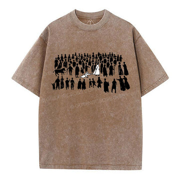 By His Wounds Chirstian Washed T-Shirt Sale - GuidingCross