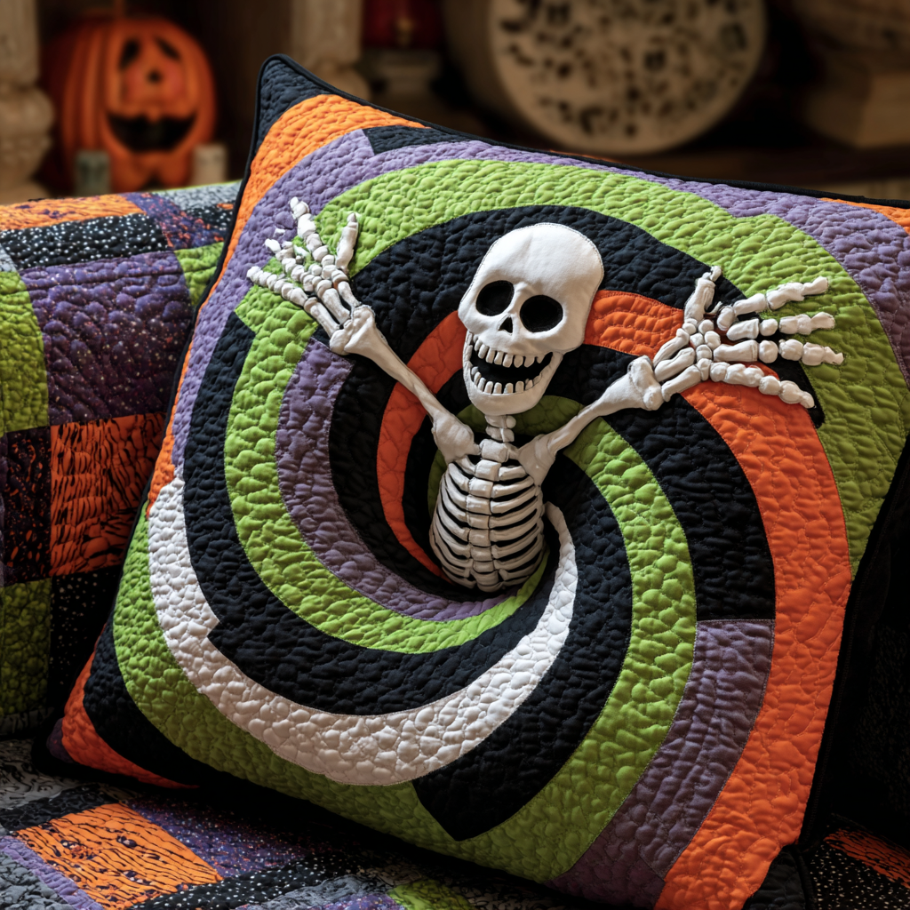 Candy Cone Abyss Quilted Pillow Case NCU0DV7385