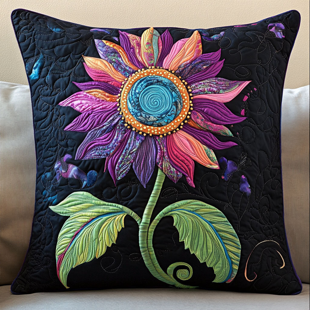 Celestial Petals Quilted Pillow Case NCU0NT7214