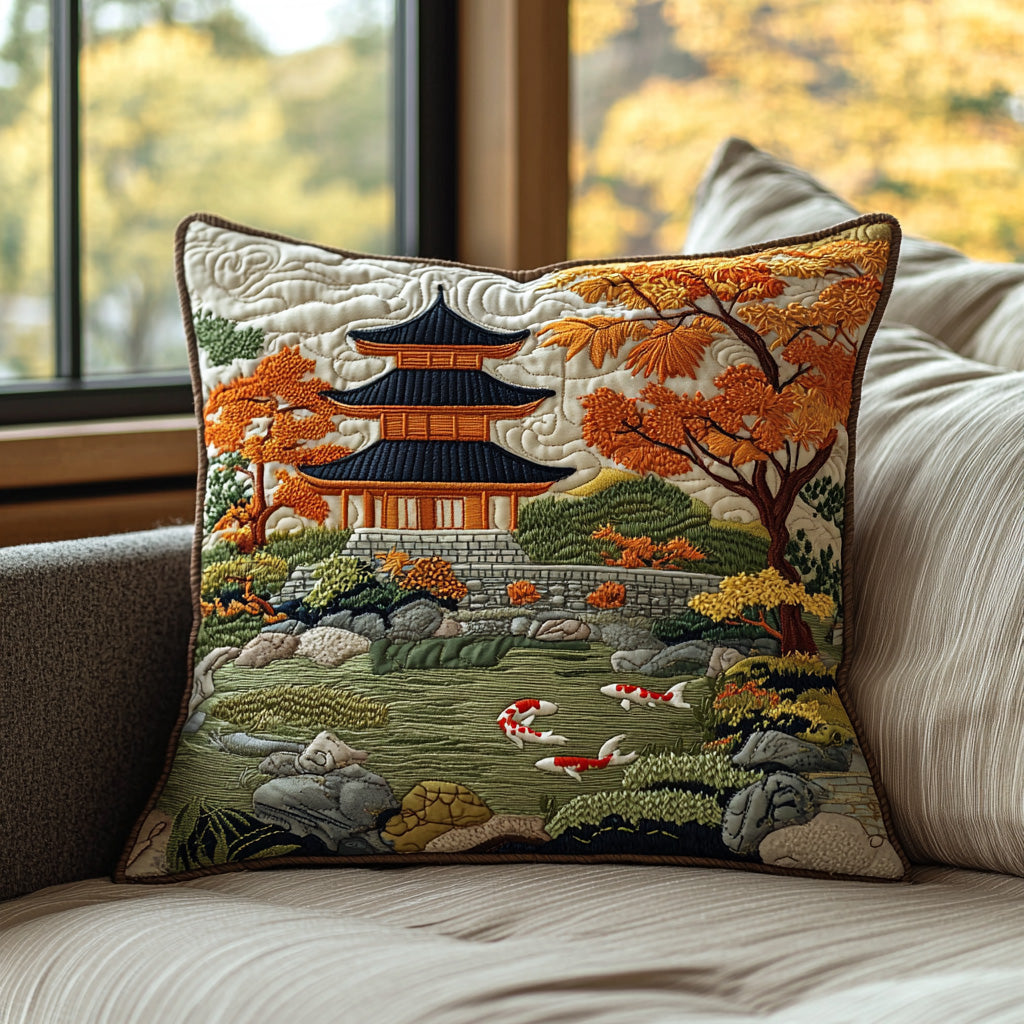 Celestial Pond Quilted Pillow Case NCU0DV6600