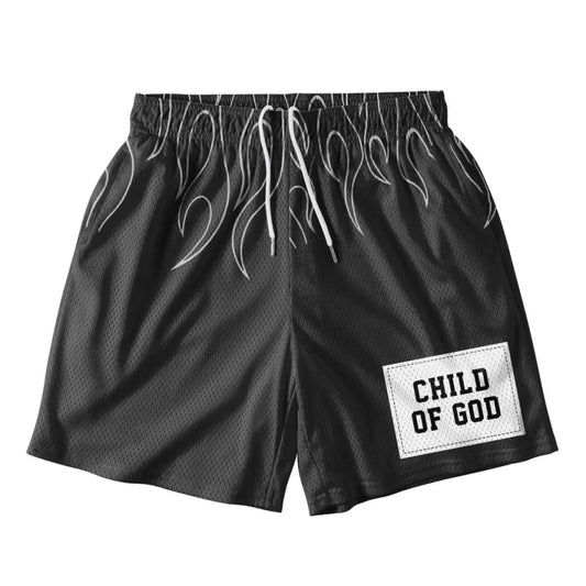 UniJames Child Of God Christian Black Mesh Jersey