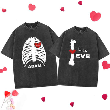Christian Love Christian Couple Washed TShirt  