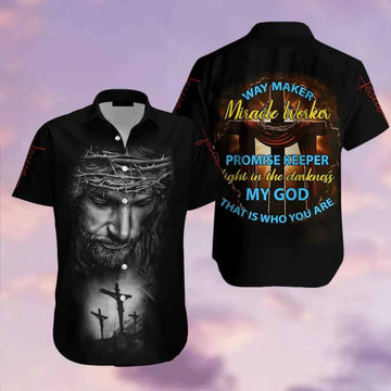 UniJames Christian Jesus Easter Hawaiian Shirt For Men And Women