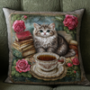 Cozy Cat Corner Quilted Pillow Case NCU0NT6895