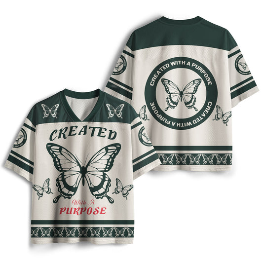 UniJames Created With A Purpose Christian Mesh Jersey