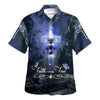 UniJames Crown Cross Faith Over Fear Hawaiian Shirts For Men And Women - Christian Hawaiian Shirt - Hawaiian Summer Shirts