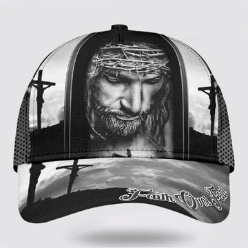 Uni Crucifixion Of Jesus Faith Over Fear 3D Cap