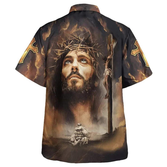 Unique Crucifixion Of Jesus Hawaiian Shirt
