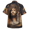 UniJames Crucifixion Of Jesus Hawaiian Shirts For Men And Women - Christian Hawaiian Shirt - Hawaiian Summer Shirts