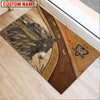 Uni Donkey Personalized - Welcome Brown Doormat
