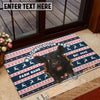 Uni Personalized Funny Cow Welcome To Our Farm Doormat