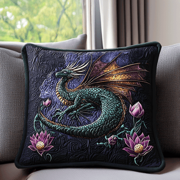 Dragon Realm Quilted Pillow Case NCU0DV6470