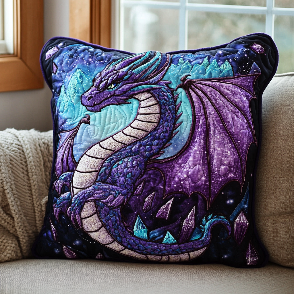 Dragon Legacy Quilted Pillow Case NCU0DK8334