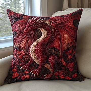 Dragon Spirit Quilted Pillow Case NCU0DK8331