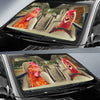 Uni Driving Chickens All Over Printed 3D Sun Shade