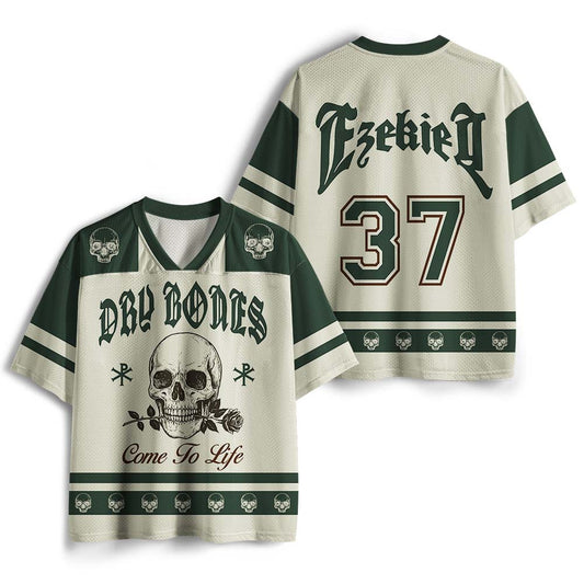 UniJames Dry Bones Come To Life Christian Mesh Jersey