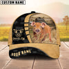 Uni Custom Name Duroc Pig Cattle Farmhouse Field Cap