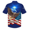 UniJames Eagle American One Nation Under God Hawaiian Shirt - Best Hawaiian Shirts - Christian Hawaiian Shirt