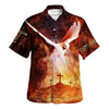 UniJames Eagle Cross Jesus Faith Over Hawaiian Shirt - Christian Hawaiian Shirt - Best Hawaiian Shirts