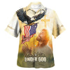 UniJames Eagle Jesus America One Nation Under God Hawaiian Shirt - Christian Hawaiian Shirt - Religious Hawaiian Shirts