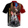 UniJames Eagle Jesus Reaching Hand America One Nation Under God Hawaiian Shirts - Christian Hawaiian Shirt