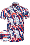 UniJames Comfort Eagles and Deagles Button Shirt (Pearl Snaps) For Men