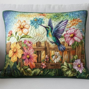 Emerald Grace Quilted Bedding Pillow Case NCU0NT10579