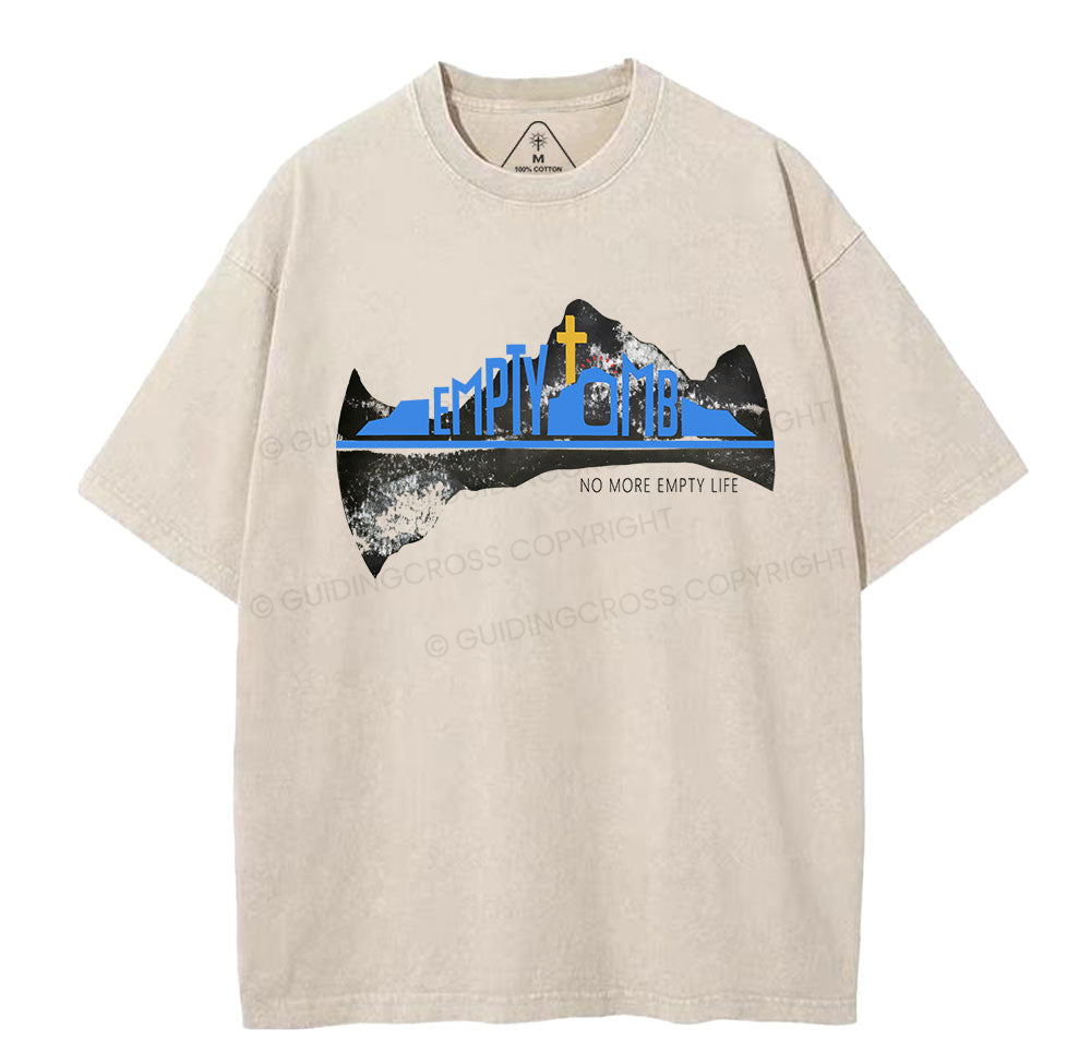 Empty Tomb Chrsitian Washed TShirt  