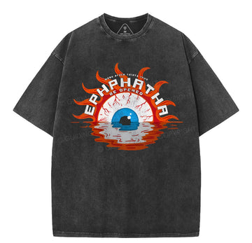 Ephphath Christian Washed TShirt  