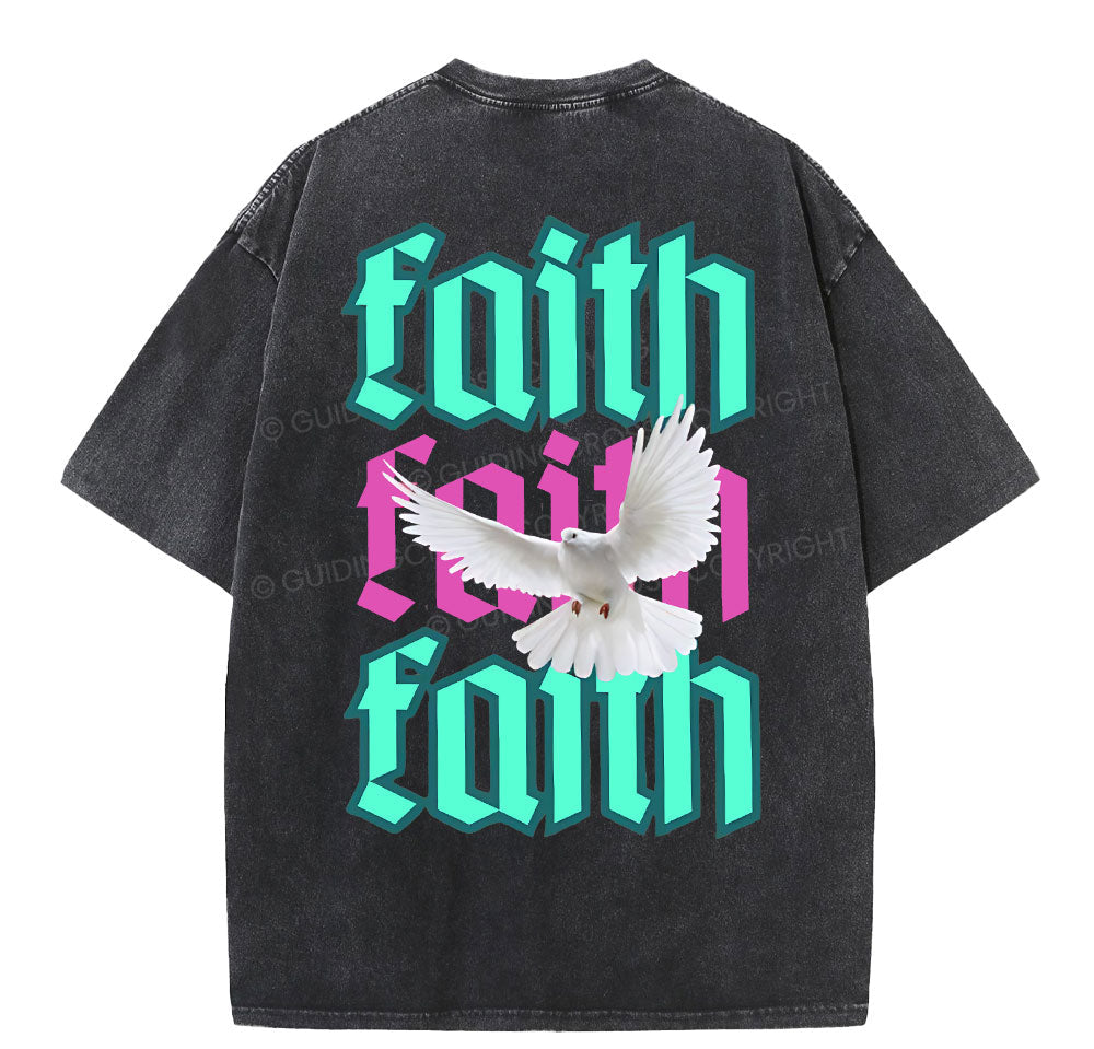 Faith Christian Washed TShirt  