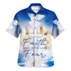 UniJames Faith Over Fear Eagle Hawaiian Shirt - Christian Hawaiian Shirt - Best Hawaiian Shirts