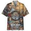UniJames Faith Over Fear Hawaiian Shirt - Best Hawaiian Shirts - Christian Hawaiian Shirt