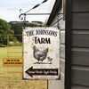uni Personalized Farm Chicken/Pig/Cattle All Printed 3D Metal Sign