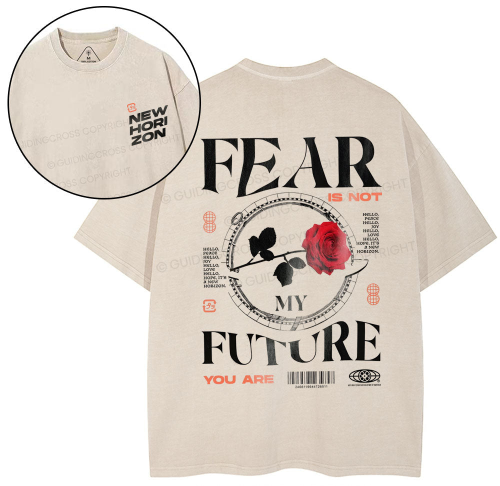 Fear Future Christian Washed TShirt  