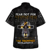 UniJames Fear Not For Jesus The Lion Of Judah Has Triumphed Revelation Cross Hawaiian Shirt - Christian Hawaiian Shirt - Religious Hawaiian Shirts
