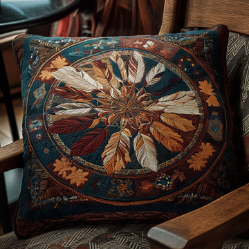 Feathered Dream Quilted Pillow Case NCU0PT8220