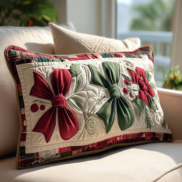 Festive Chimes Quilted Bedding Pillow Case NCU0PT9090