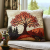 Firelight Tree Quilted Bedding Pillow Case NCU0DV6473