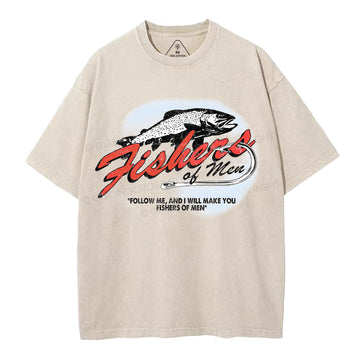 Fisher Of Men Christian Washed TShirt  