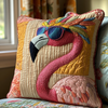 Flamingo Glow Quilted Pillow Case NCU0DV6081