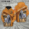 Uni Florida Cracker Horse Custom Name Race Hoodie