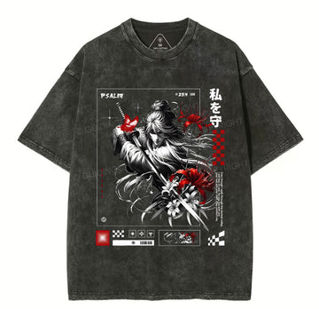 For You Are With Me Christian Washed T-Shirt Sale - GuidingCross