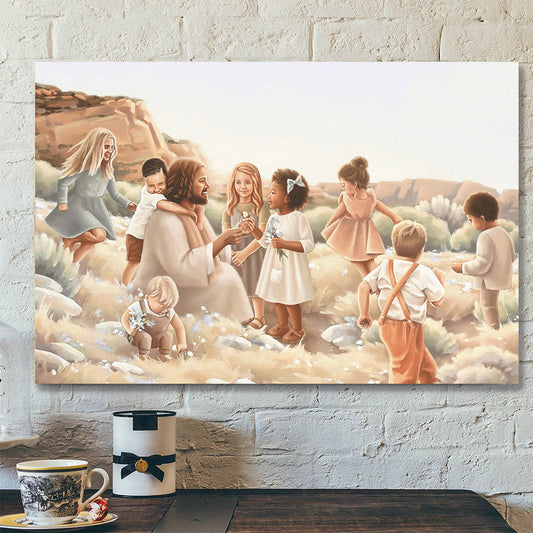 Uni For Of Such Is The Kingdom of Heaven Canvas